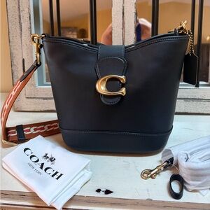 Coach Tali Leather Bucket Bag